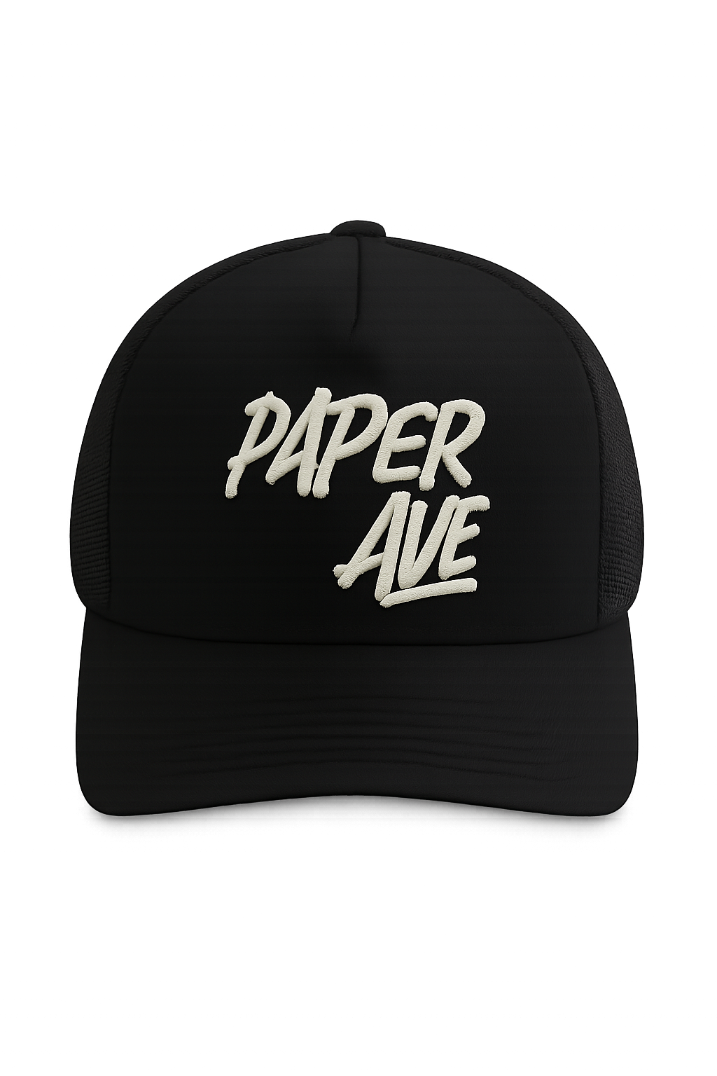 Stealth Black Paper Avenue Hat