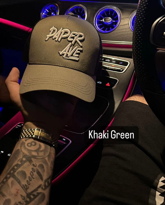 Paper Avenue Khaki Green Hat