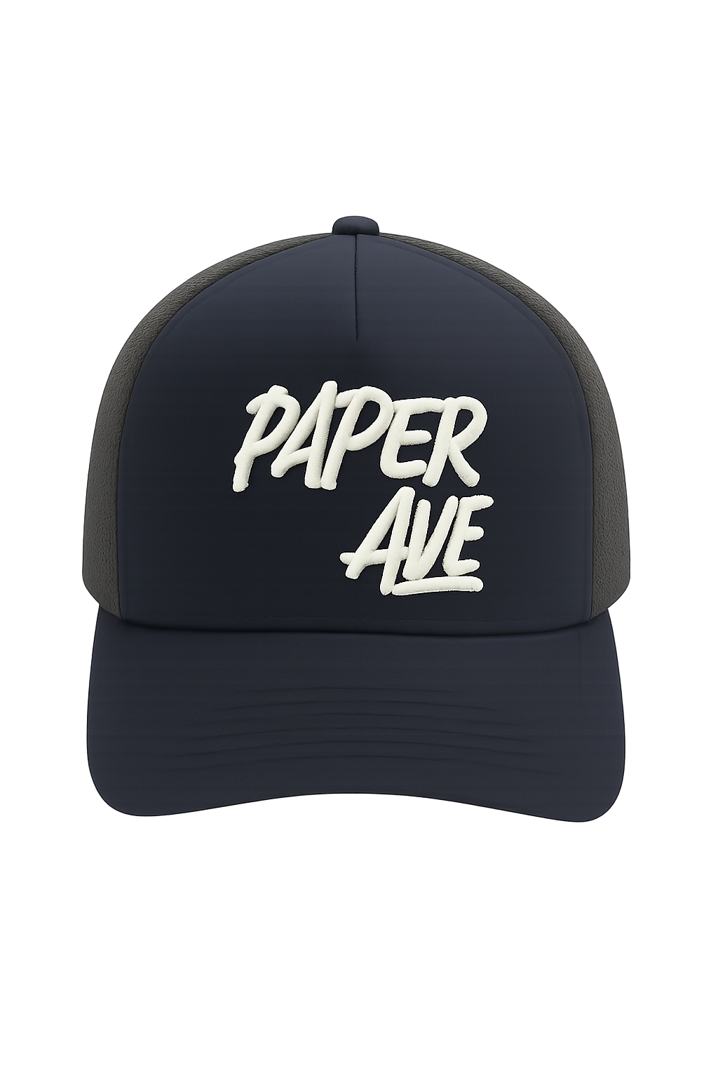 Navy Blue Paper Avenue Hat