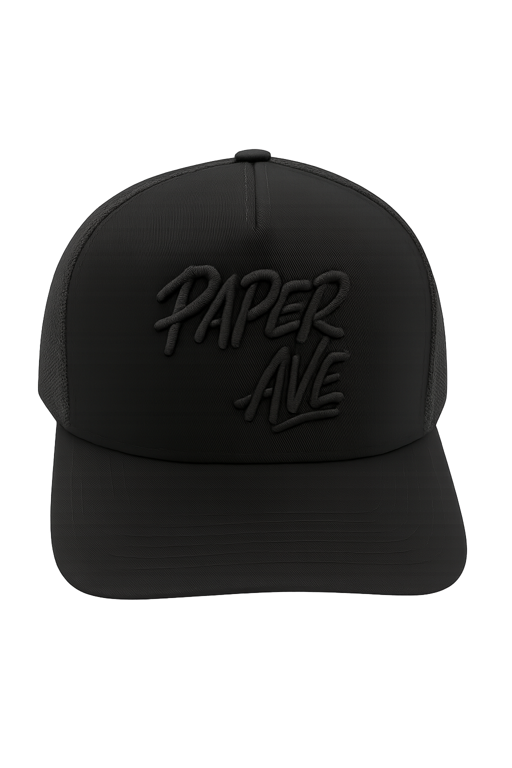 Black Out Paper Avenue Hat